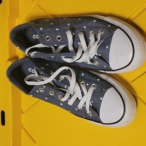 Like New Polka Dot Converse